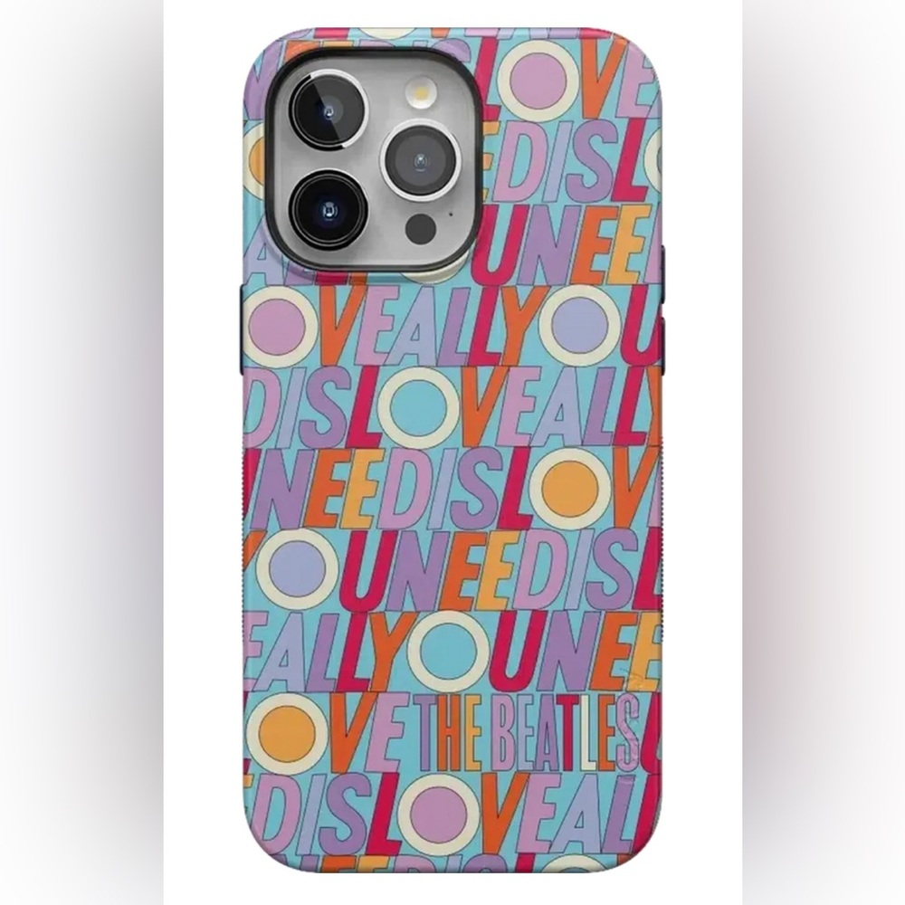 Casely “All You Need is Love” Beatles - iPhone 15 Pro Max Case NWT